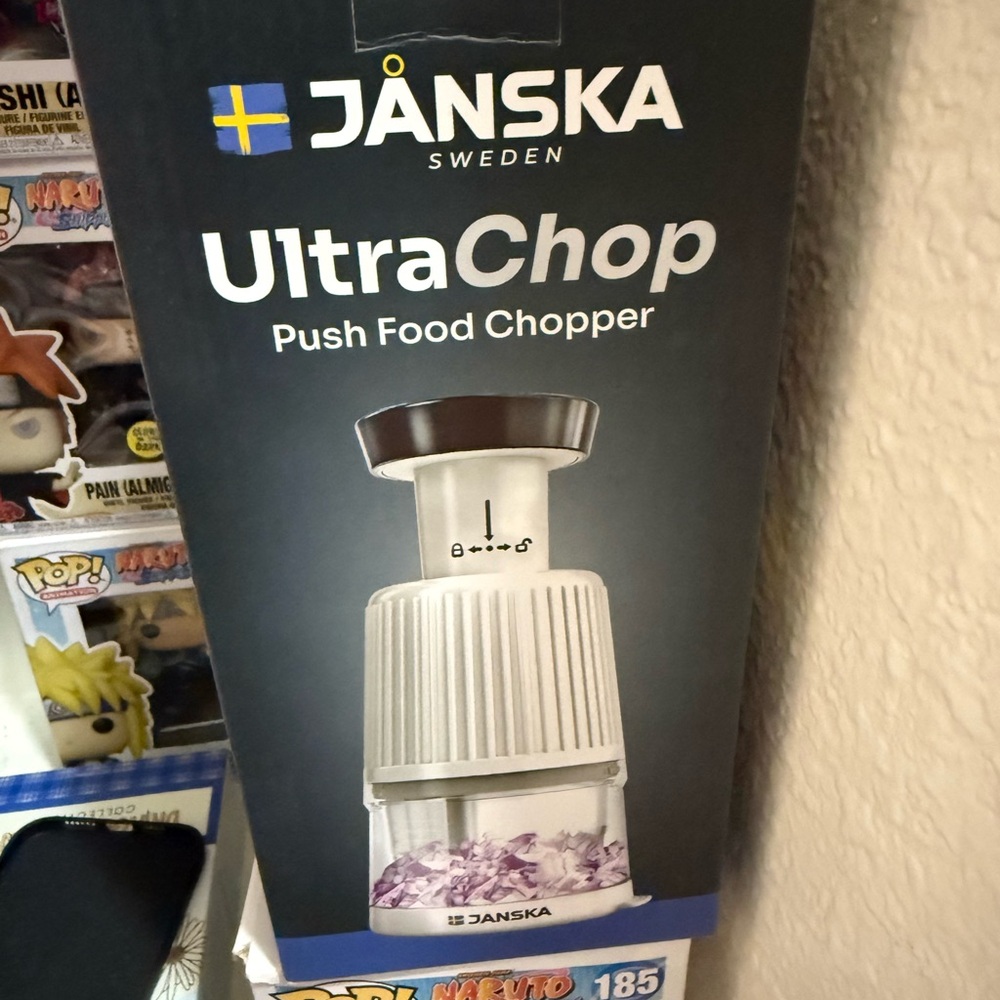 UltraChop Push Food Chopper - White